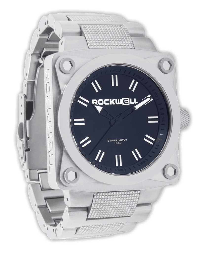 747 (Silver/Black) Watch