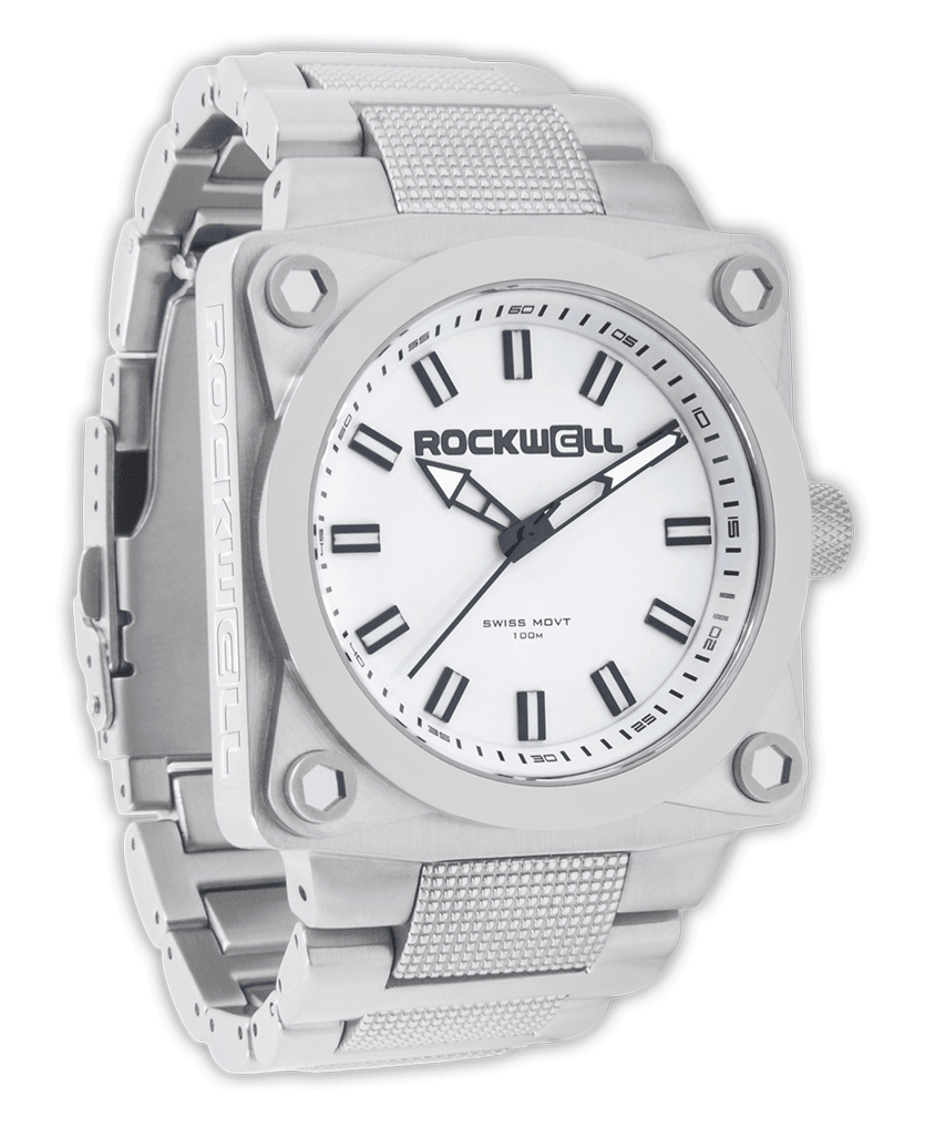 747 (Silver/White) Watch