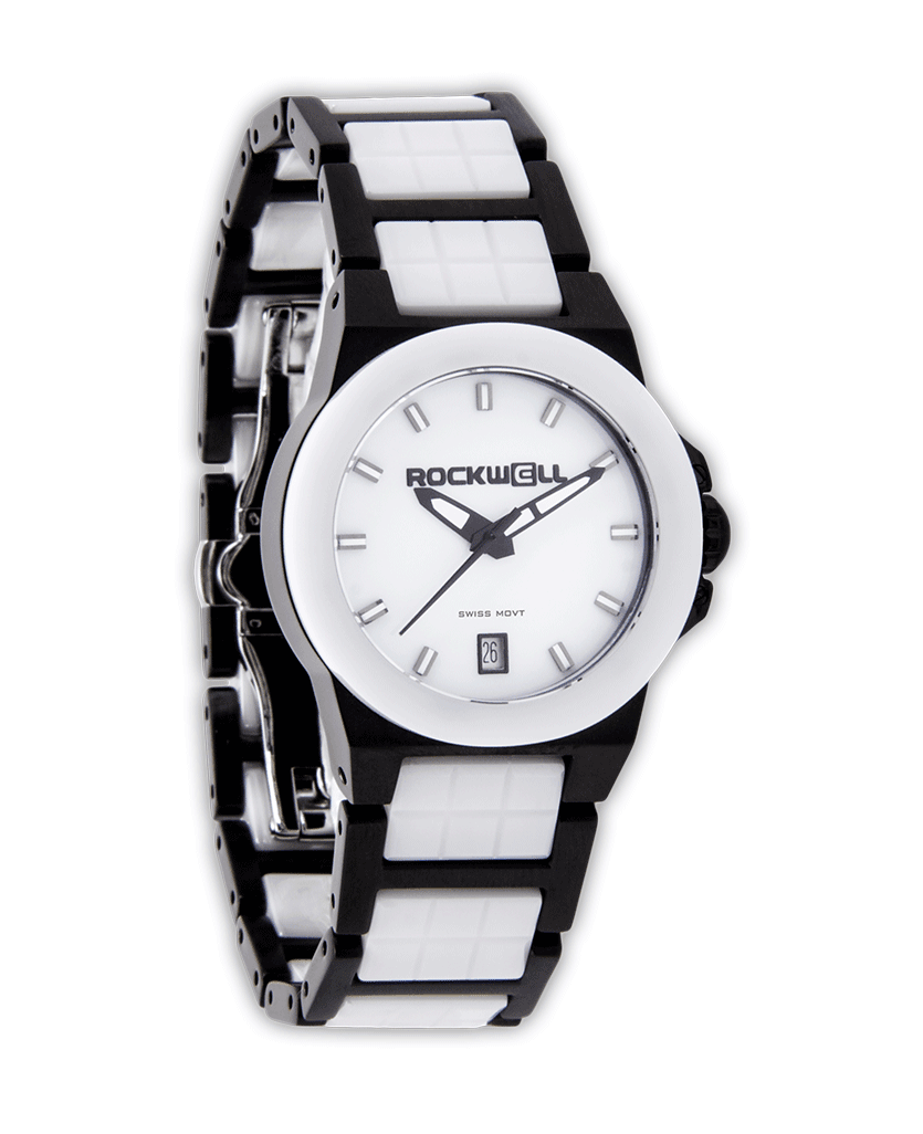 Katelynn (Black/White Ceramic) Watch