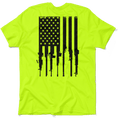 Load image into Gallery viewer, Rifle Flag - Safety Yellow T-Shirt
