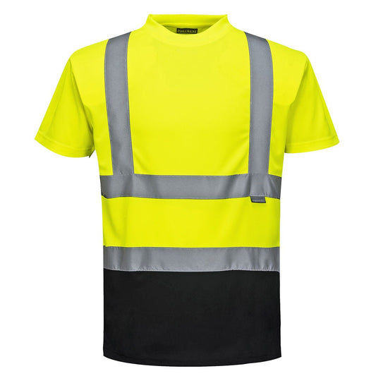 Hi Vis Contrast Pocket T