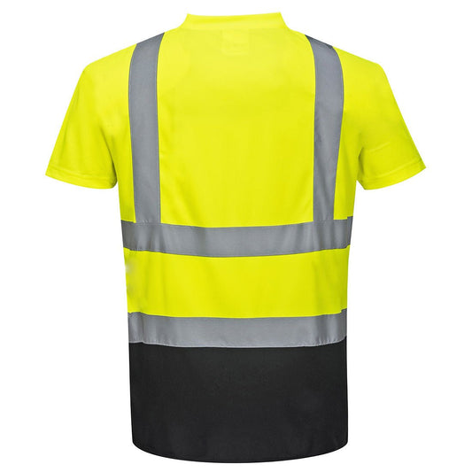 Hi Vis Contrast Pocket T
