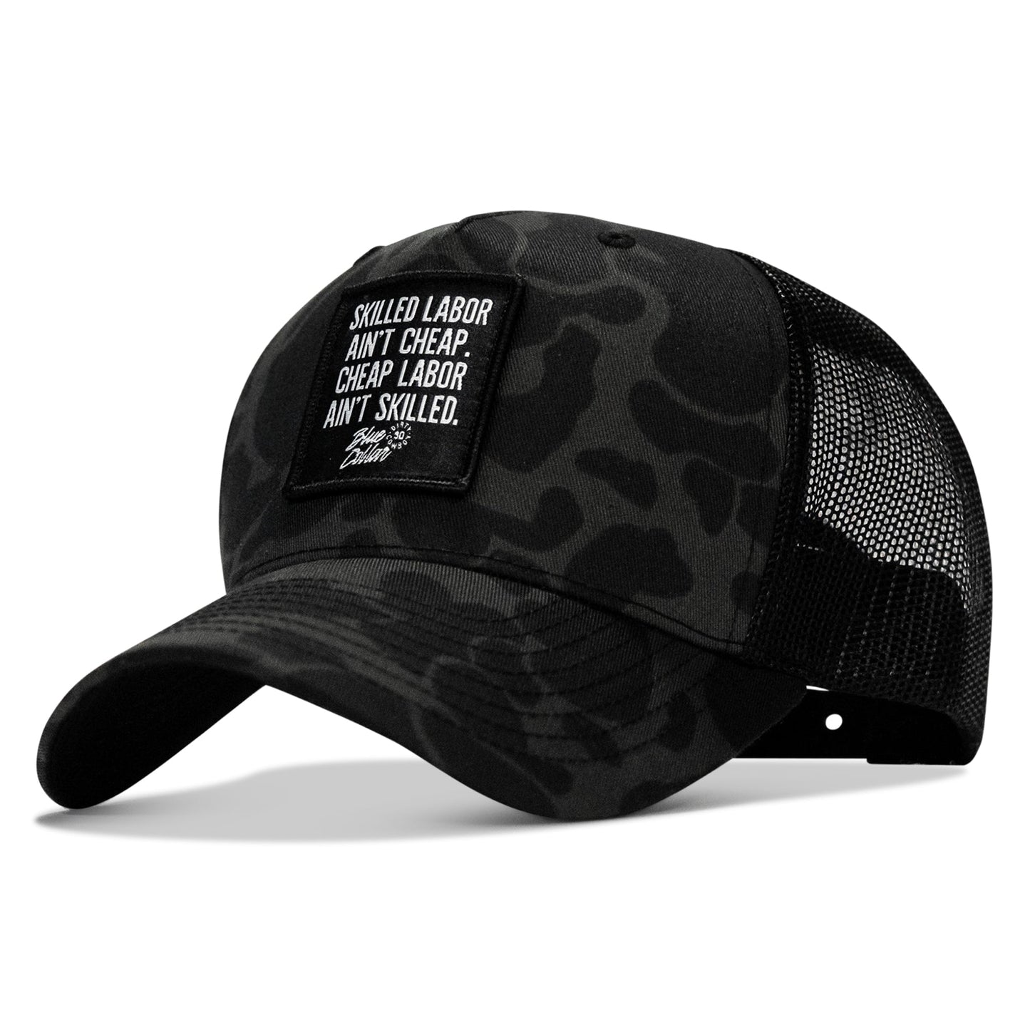 Skilled Labor Ain't Cheap Patch Snapback Hat
