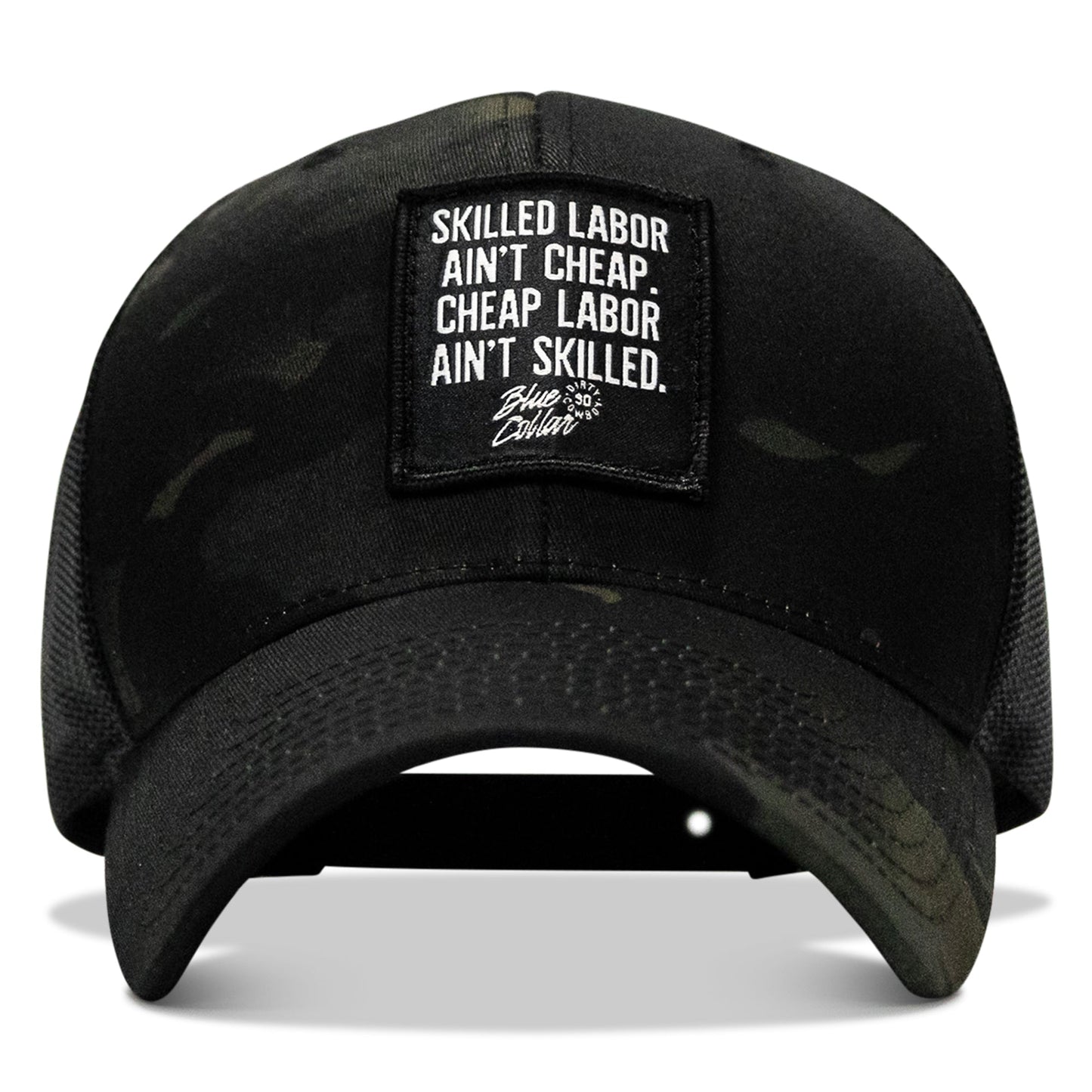 Skilled Labor Ain't Cheap Patch Snapback Hat