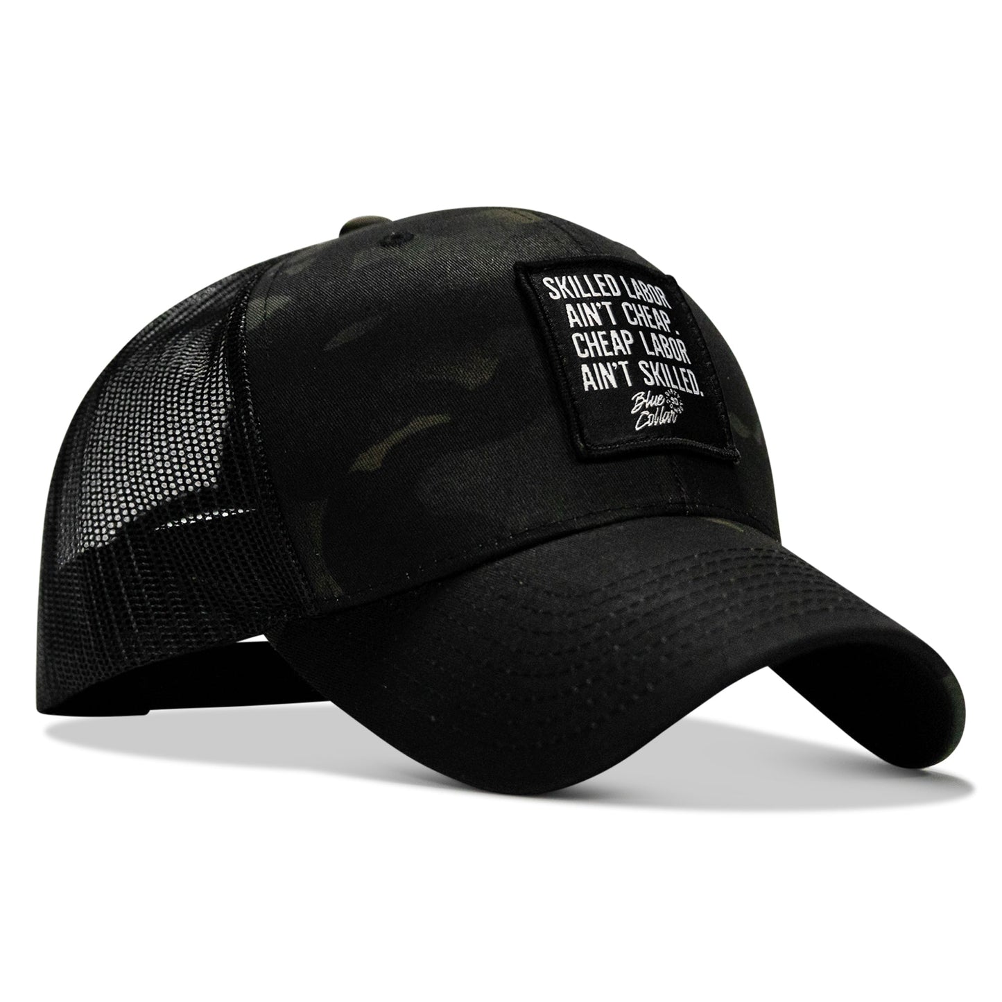 Skilled Labor Ain't Cheap Patch Snapback Hat