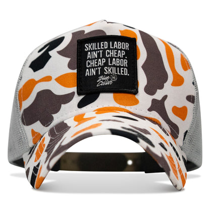 Skilled Labor Ain't Cheap Five Panel Snapback Hat