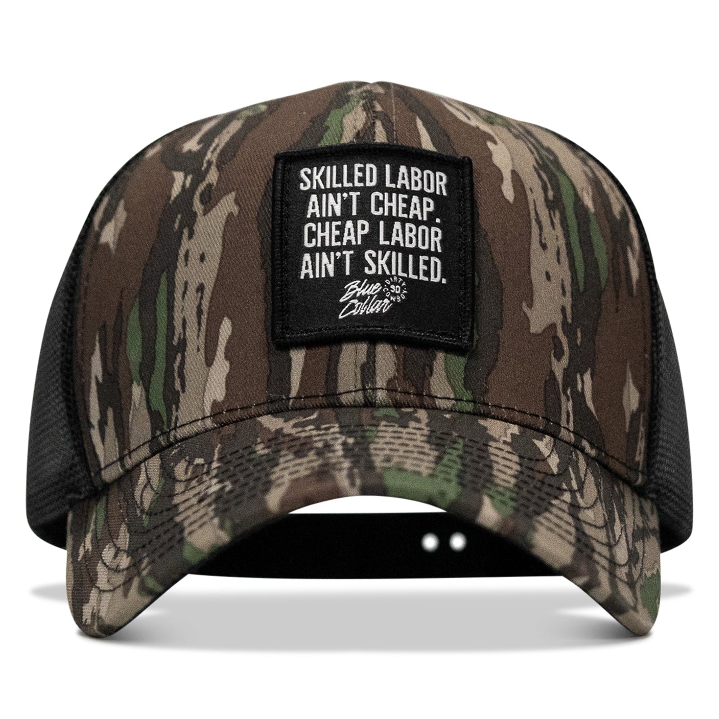 Skilled Labor Ain't Cheap Patch Snapback Hat