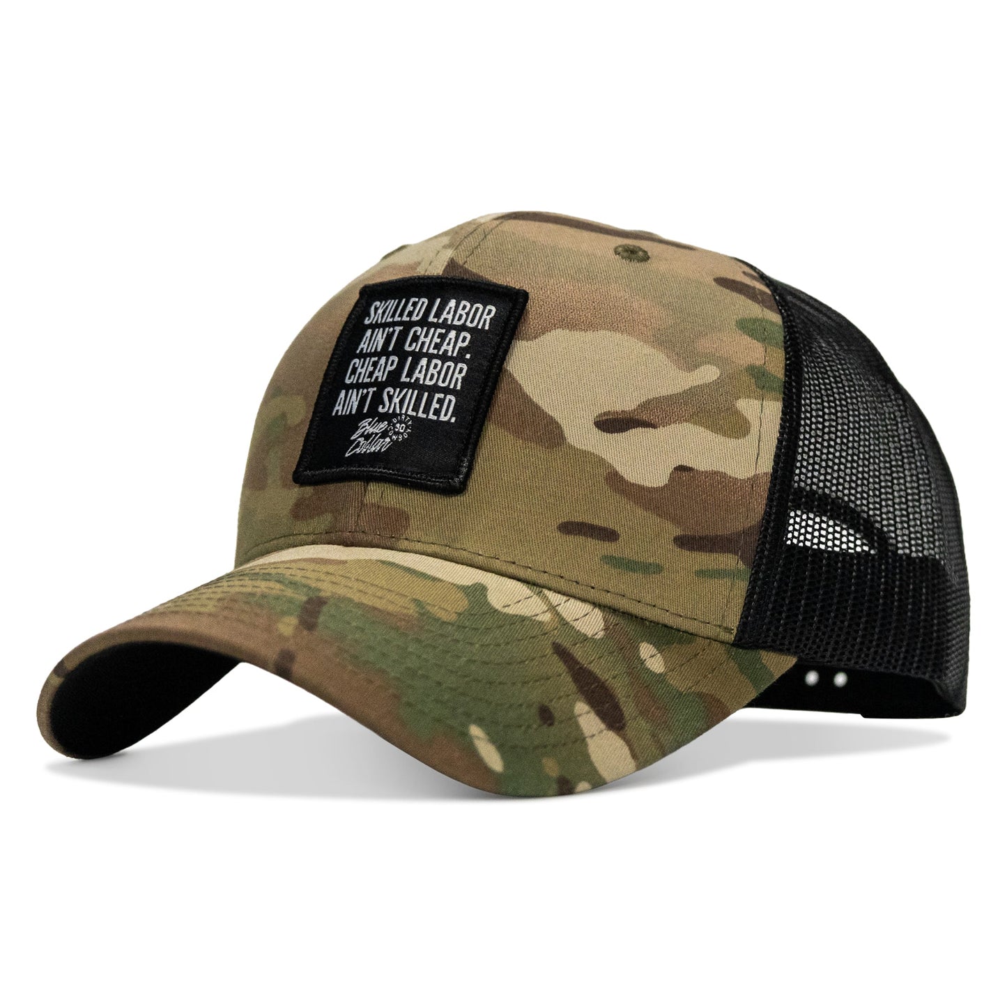 Skilled Labor Ain't Cheap Patch Snapback Hat
