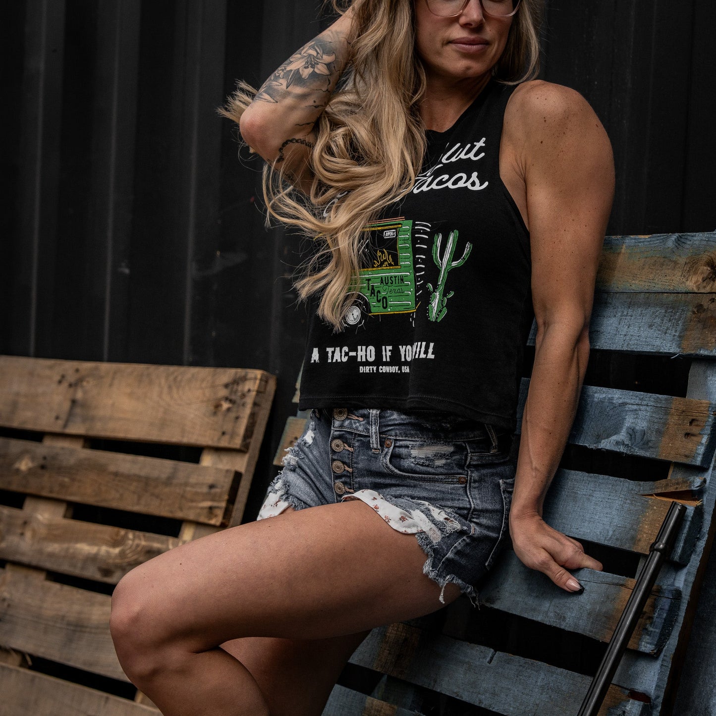 Slut For Taco's Women's Crop Tank