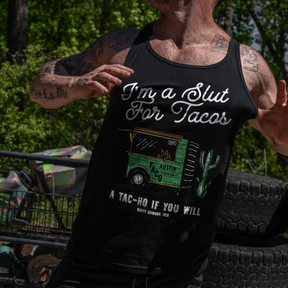 Slut For Taco's Men's Tank