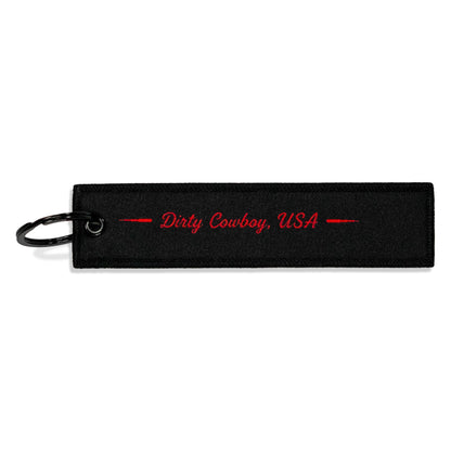 Support Blue Collar. Flight Keychain