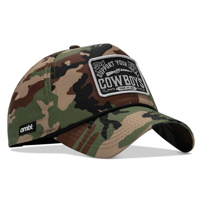 Support Your Local Cowboys Patch Weekender Snapback