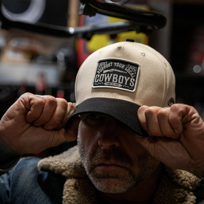 Support Your Local Cowboys Patch Workhorse Snapback Hat