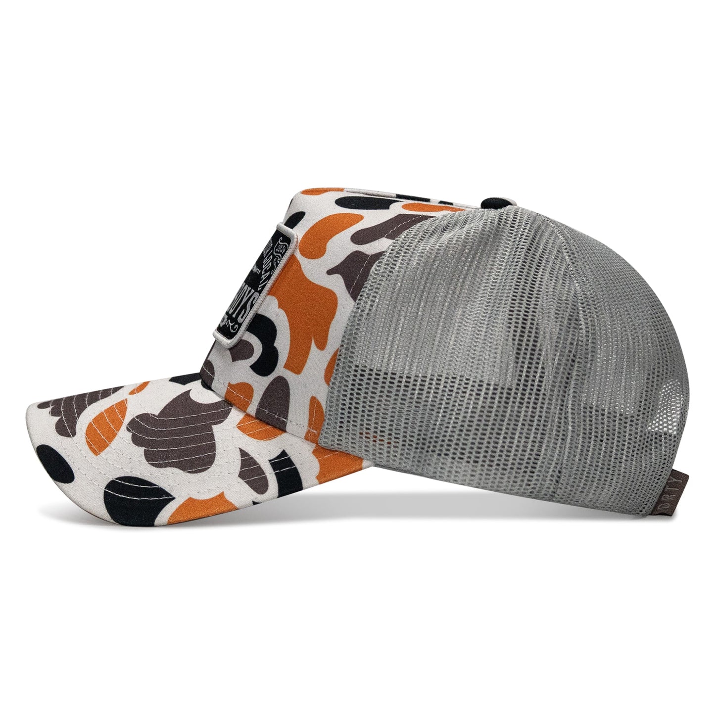 Support Your Local Cowboys Patch Five Panel Snapback Hat
