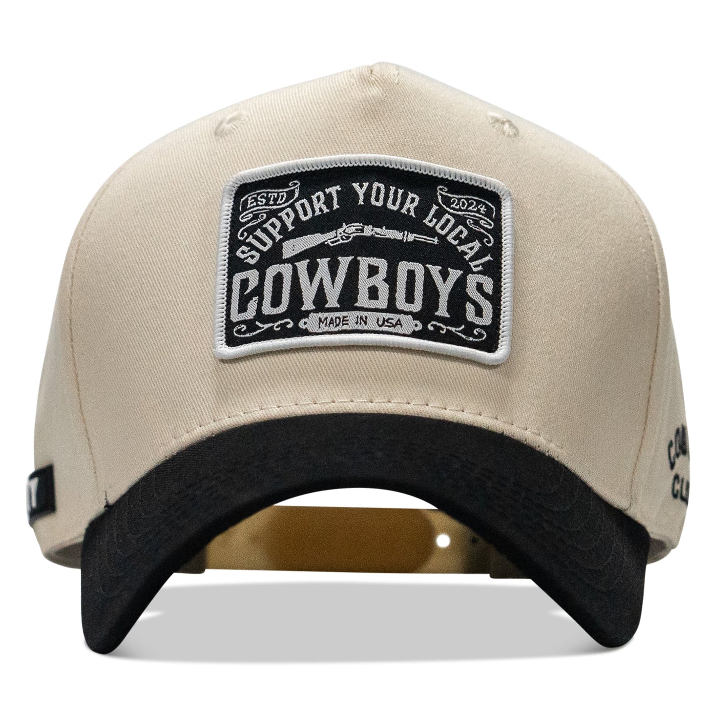 Support Your Local Cowboys Patch Workhorse Snapback Hat