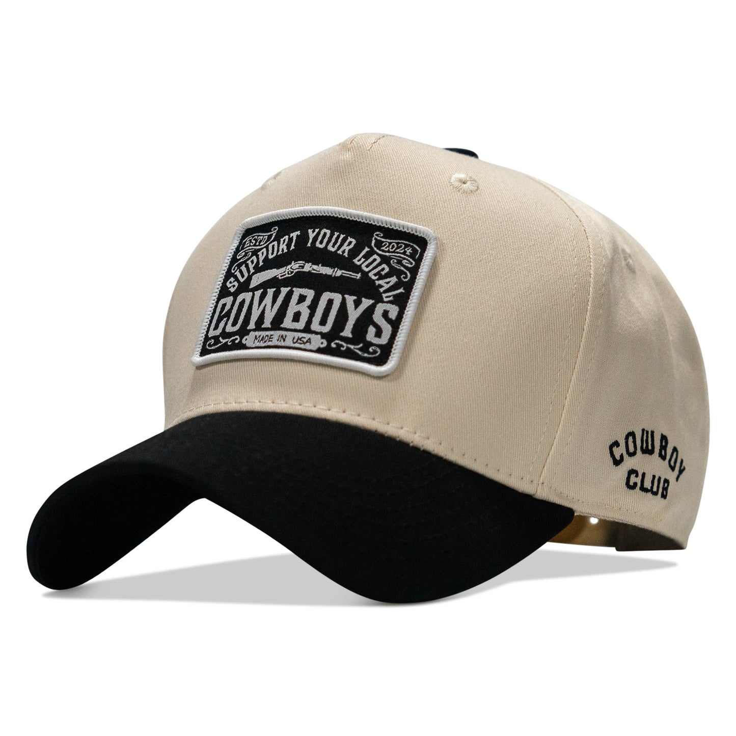 Support Your Local Cowboys Patch Workhorse Snapback Hat