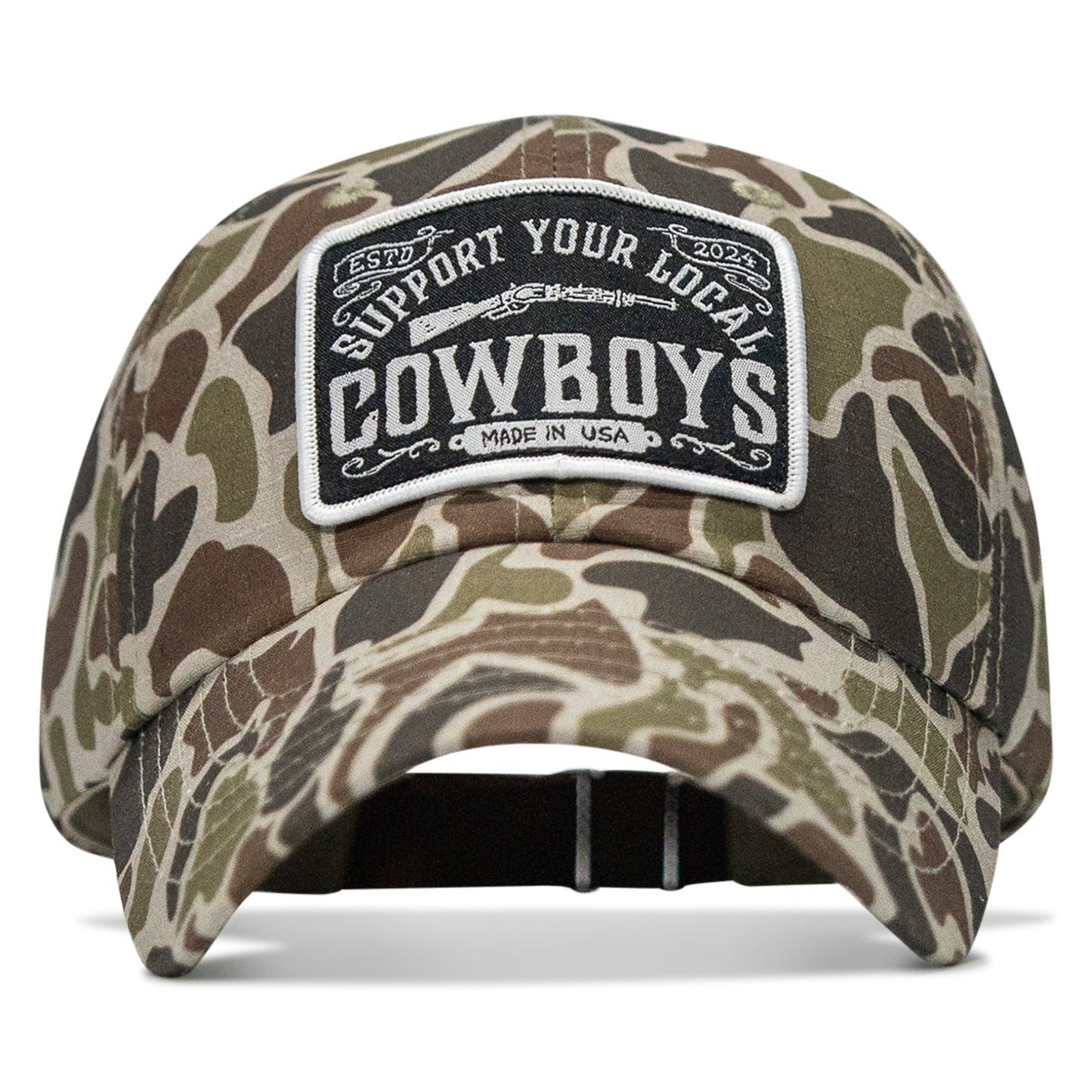 Support Your Local Cowboys Patch Ripstop Tactical Hat