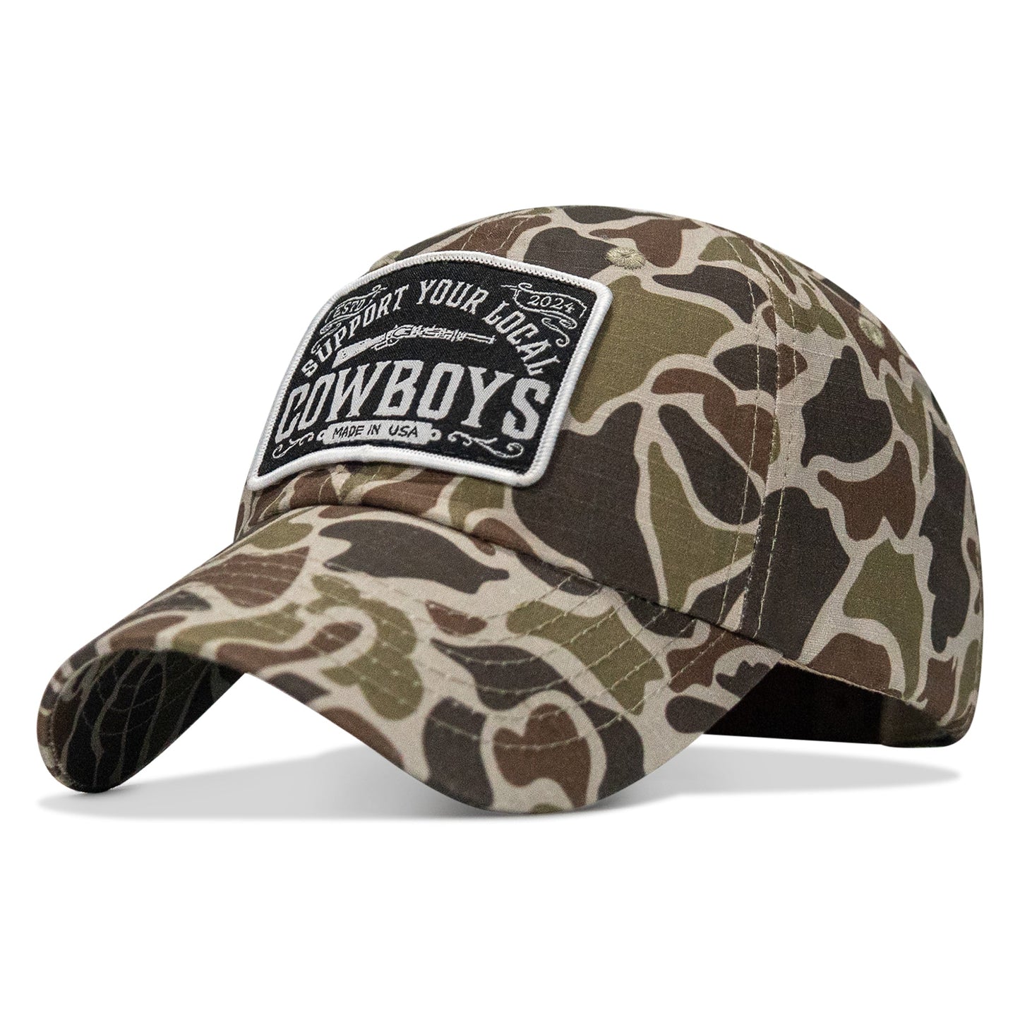 Support Your Local Cowboys Patch Ripstop Tactical Hat
