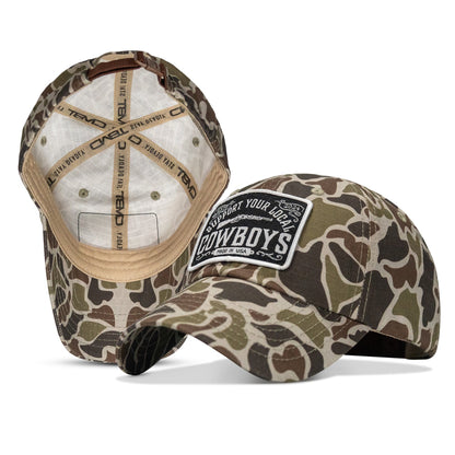 Support Your Local Cowboys Patch Ripstop Tactical Hat
