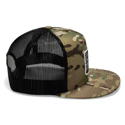 Support Your Local Cowboys Patch Flatbill Hat