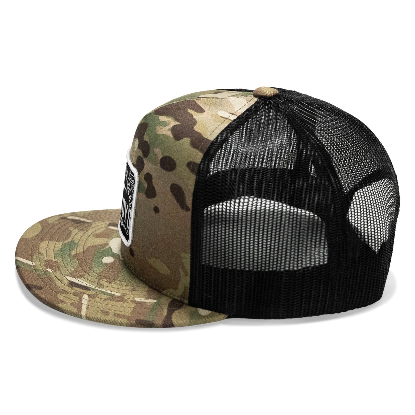 Support Your Local Cowboys Patch Flatbill Hat