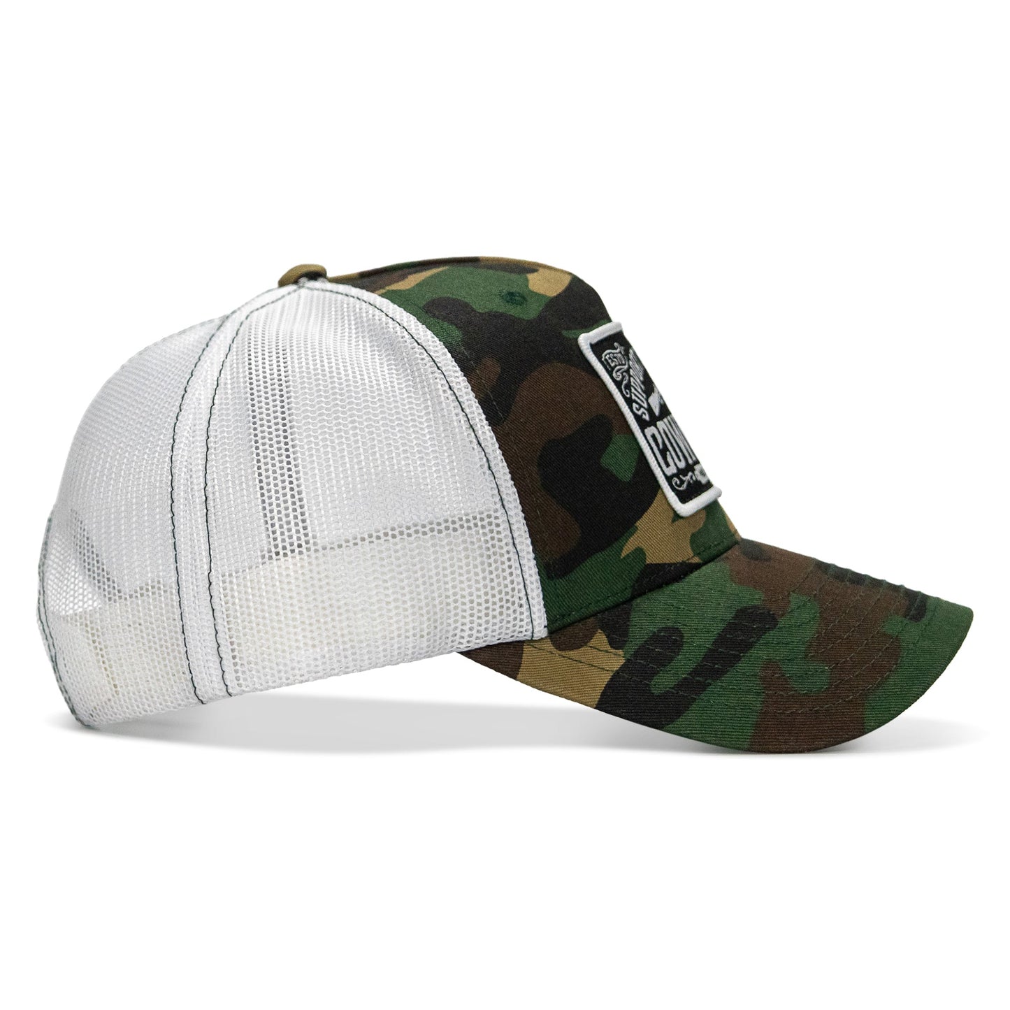 Support Your Local Cowboys Patch Snapback Hat