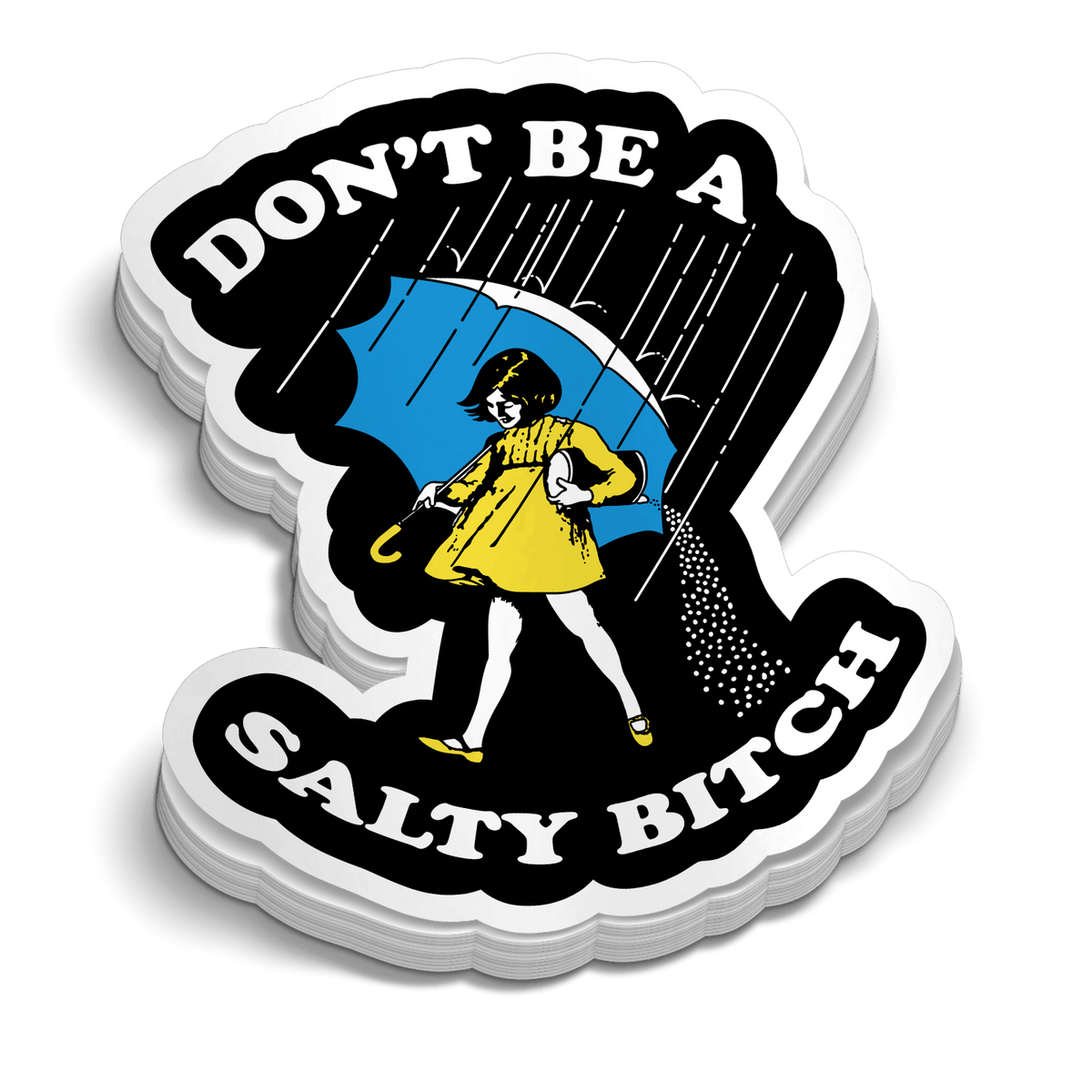 Salty Bitch 5 Inch Decal
