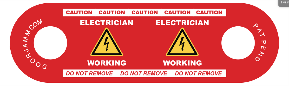 ELECTRICIAN DoorJamm (4 colors)