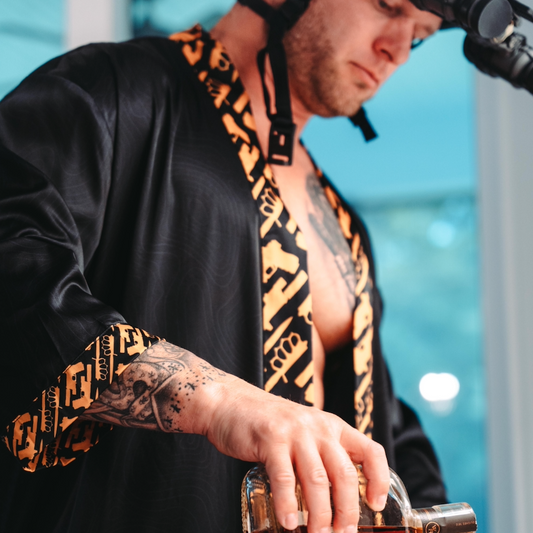 Savage Kimono Robe - Topo