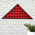 Load image into Gallery viewer, Service Star Triangle Flag - Fire Hose
