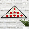 Load image into Gallery viewer, Service Star Triangle Flag - Fire Hose
