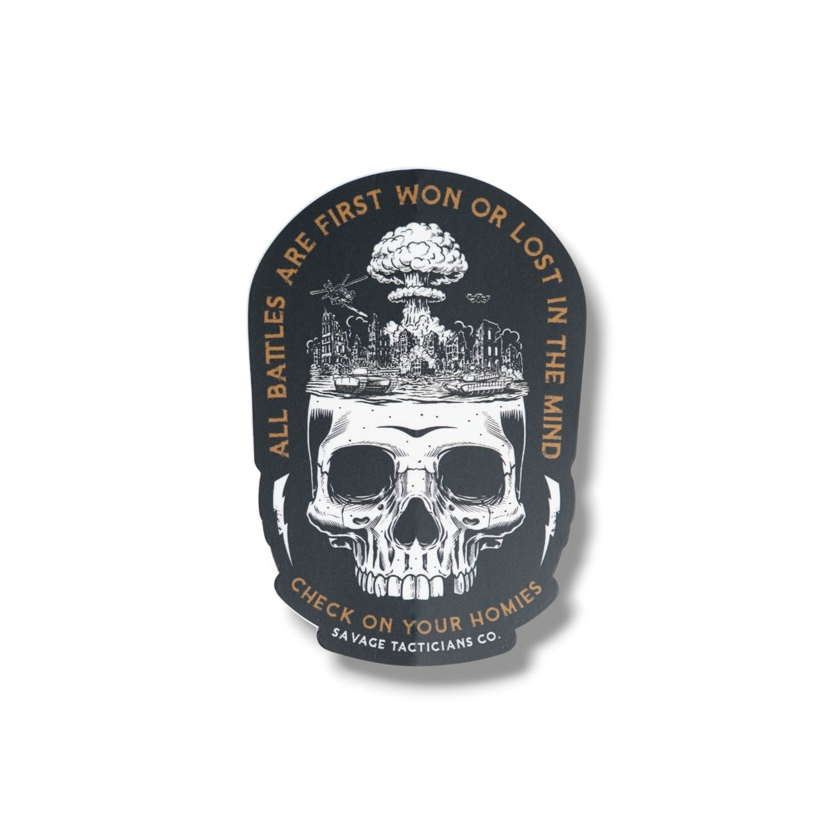 Silent Battles Sticker