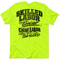 Load image into Gallery viewer, Skilled Labor - Safety Yellow T-Shirt
