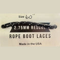 Load image into Gallery viewer, Sterling Rope Boot Laces
