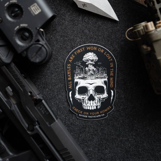 Silent Battles Sticker