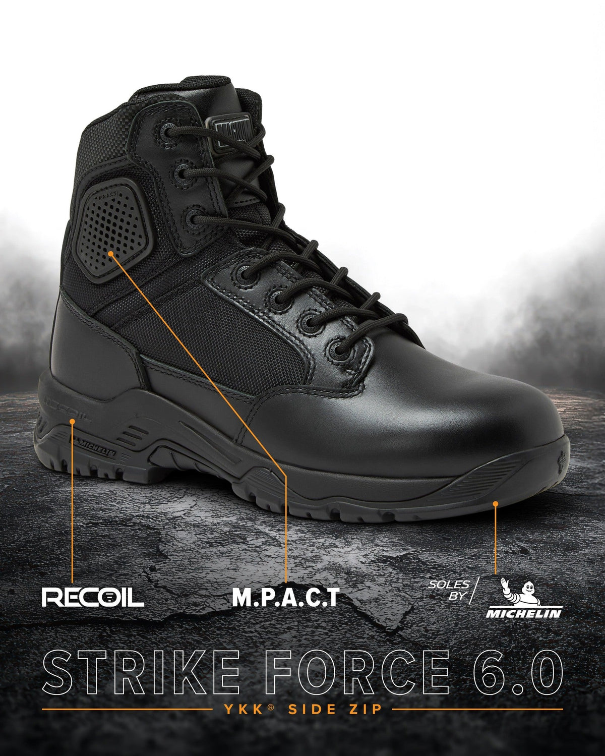 STRIKE FORCE 6" Boot SZ