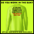 Load image into Gallery viewer, Run - Hi-Visibility UPF 50 Long Sleeve Sun Shirt
