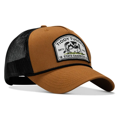 Tiddy Tugger Patch Rope Snapback Hat
