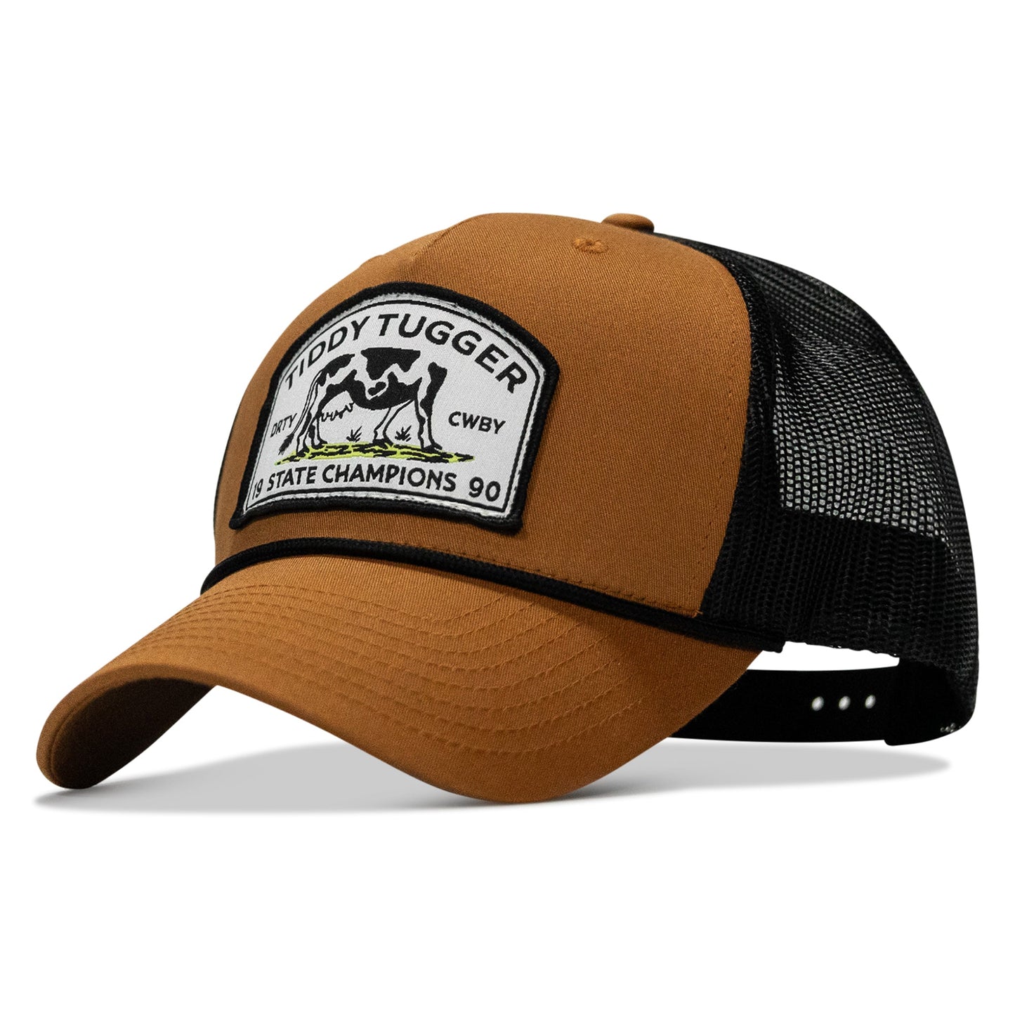 Tiddy Tugger Patch Rope Snapback Hat