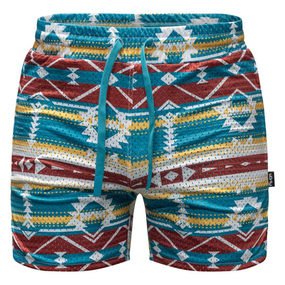Men’s Double-Layer Mesh Training Shorts — 5" Inseam