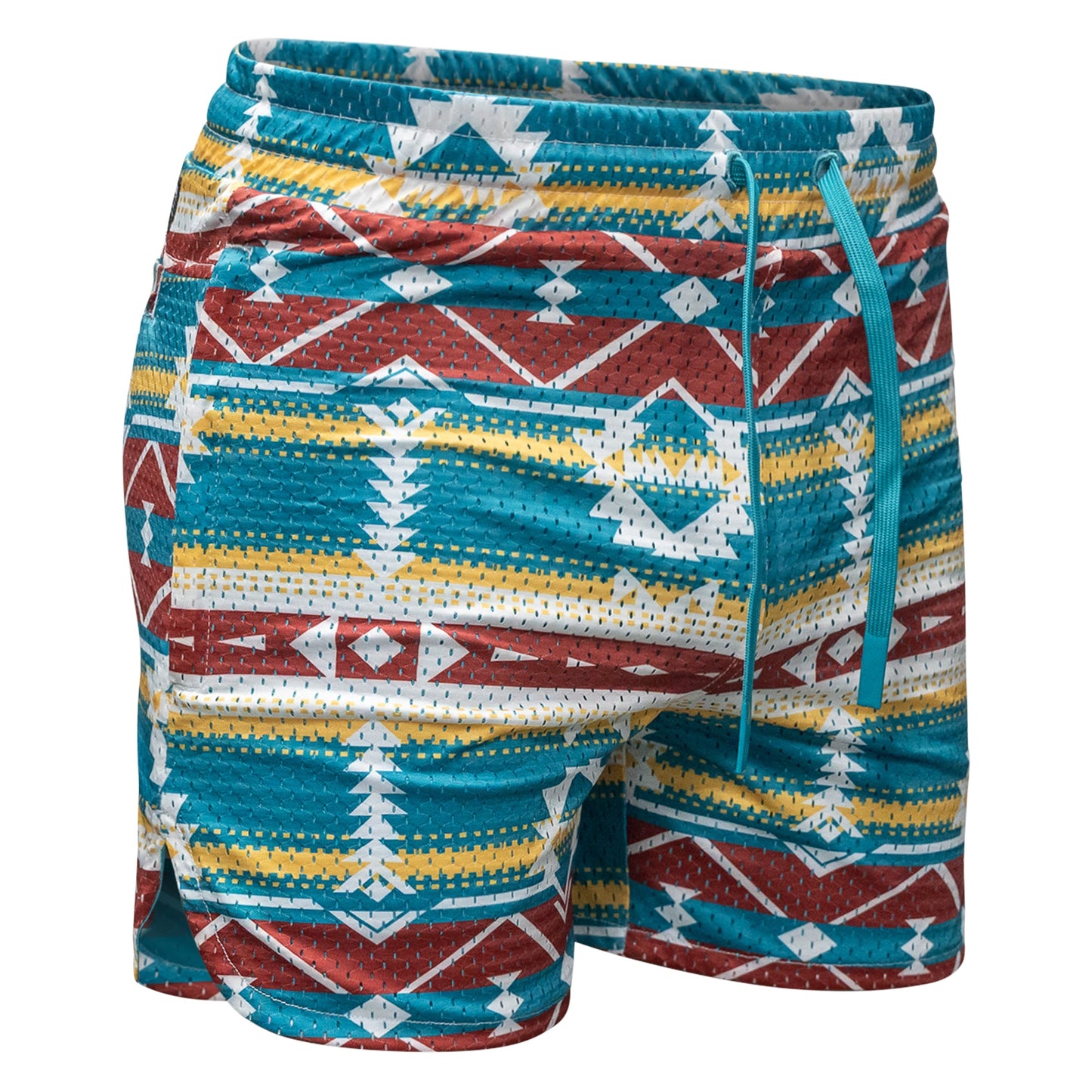 Men’s Double-Layer Mesh Training Shorts — 5" Inseam