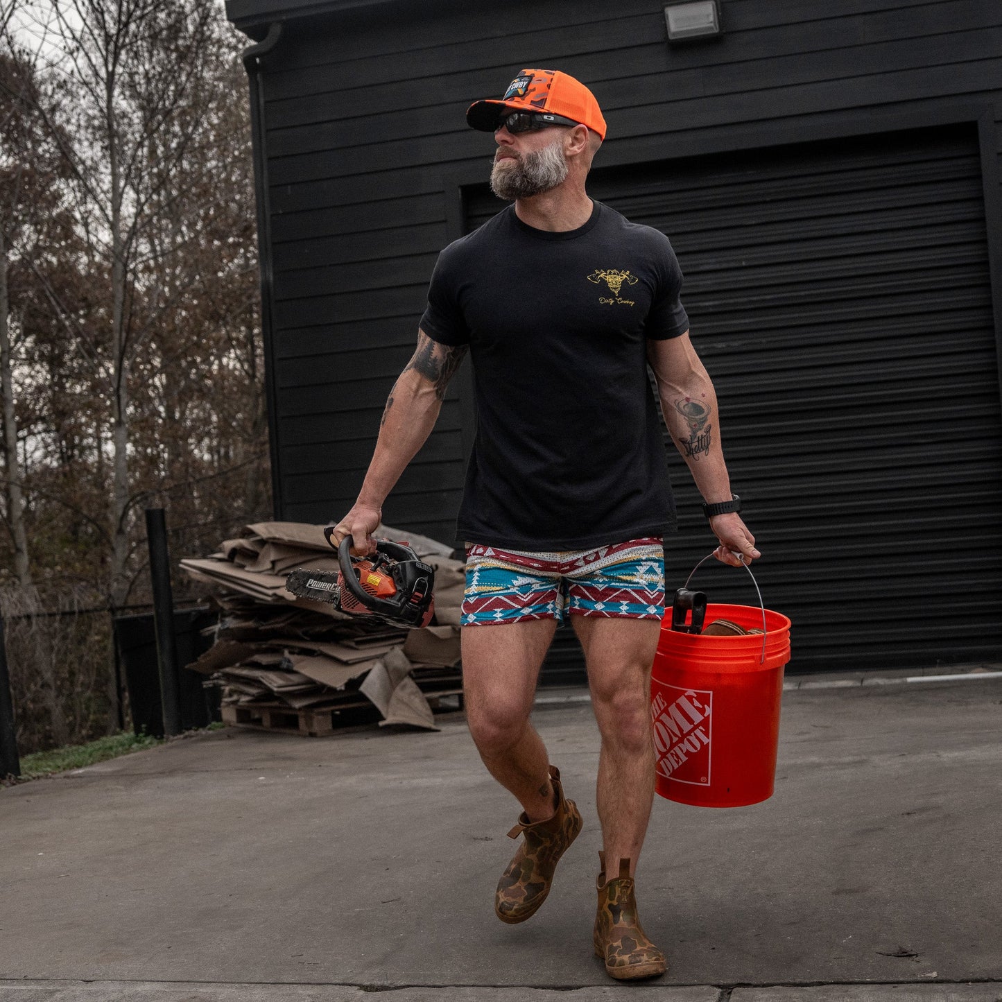 Men’s Double-Layer Mesh Training Shorts — 5" Inseam