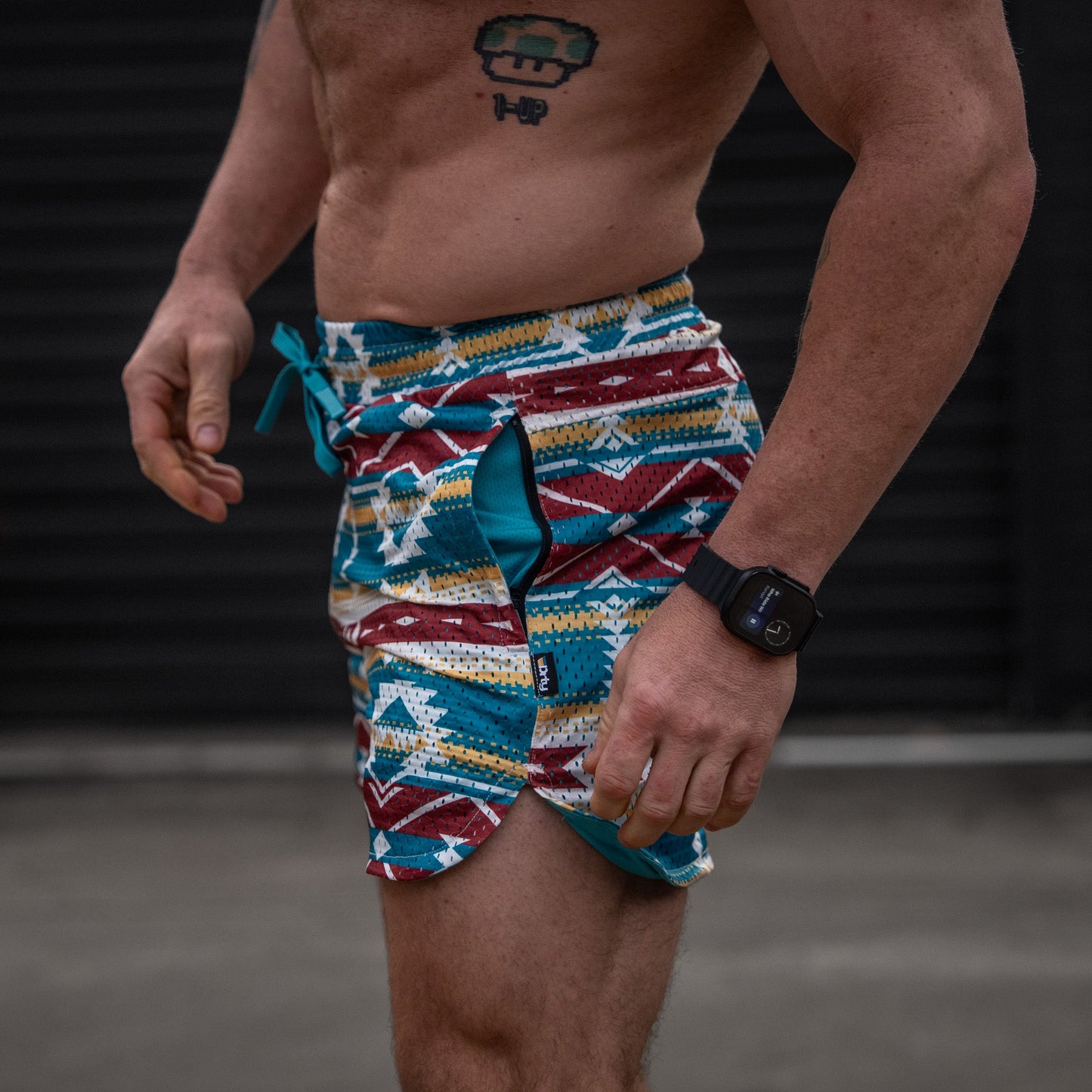 Men’s Double-Layer Mesh Training Shorts — 5" Inseam