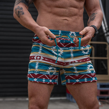 Men’s Double-Layer Mesh Training Shorts — 5" Inseam
