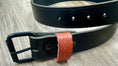 Load image into Gallery viewer, Thin Red Line Premium Leather Belt

