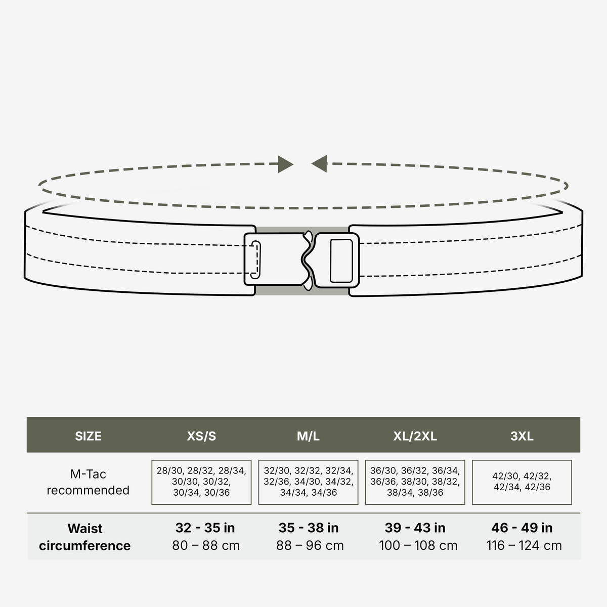 M-Tac Cobra Buckle Tactical Belt