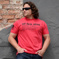 Load image into Gallery viewer, Men's Offensive Defined T-Shirt (Red)

