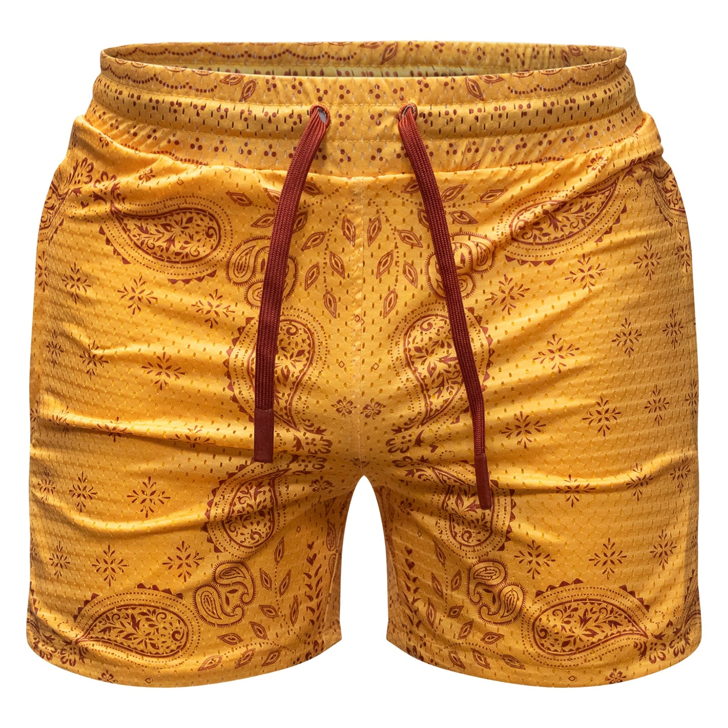 Men’s Double-Layer Mesh Training Shorts — 5" Inseam