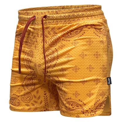 Men’s Double-Layer Mesh Training Shorts — 5" Inseam