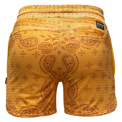 Men’s Double-Layer Mesh Training Shorts — 5" Inseam